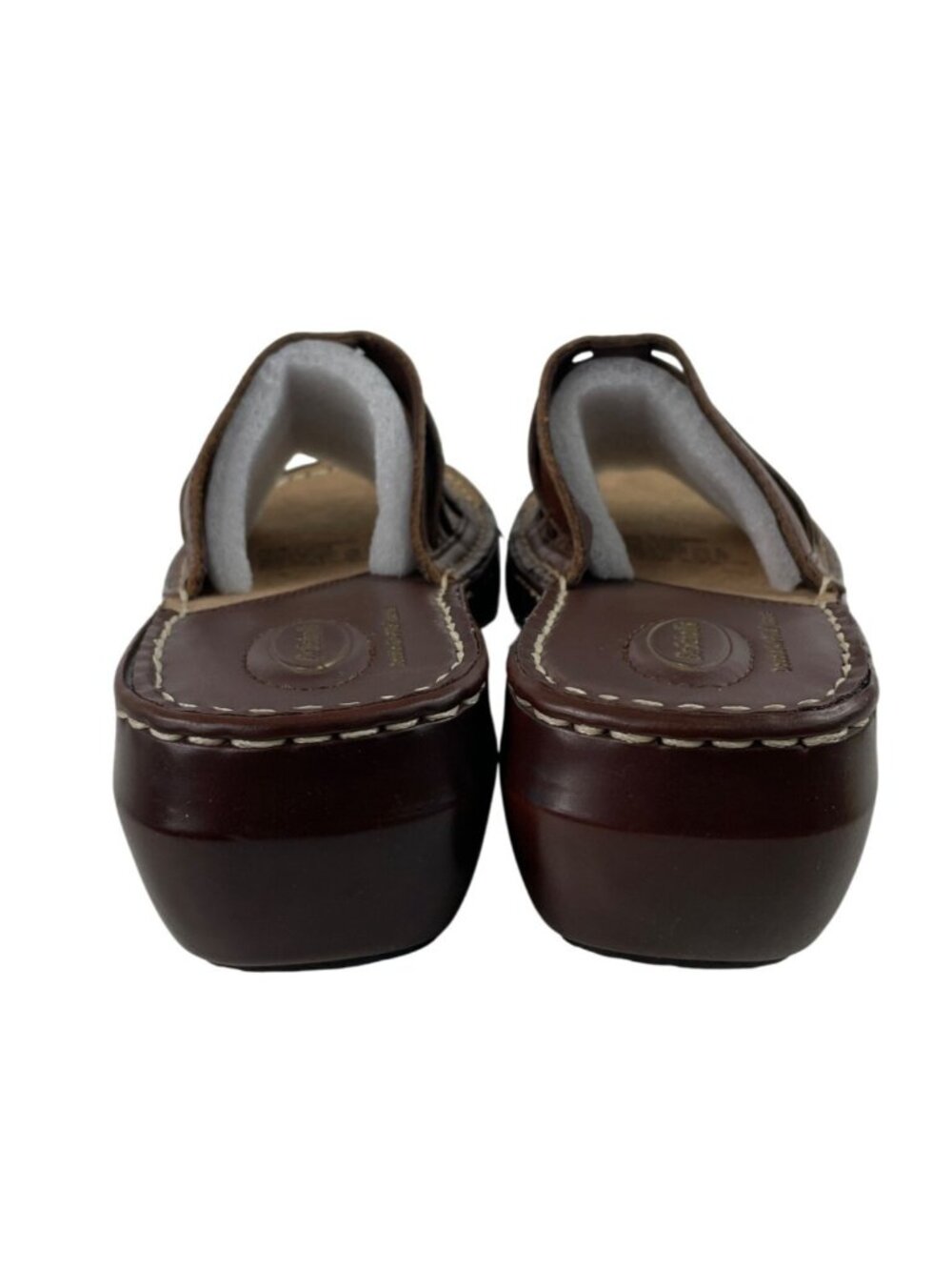 Dr Scholl’s Women’s Shoes Brown Leather Reba II Comfort Sandals Size 8 - Picture 6 of 11